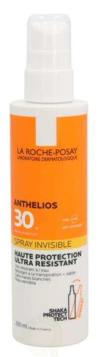 La Roche LRP Anthelios Invisible Spray SPF30 200 ml For Sensible, Ultra Resistant in the group BEAUTY & HEALTH / Skin care / Tanning / Sunscreen at TP E-commerce Nordic AB (D16753)
