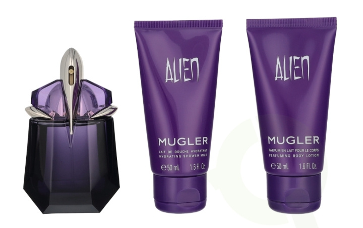 Thierry Mugler Alien Giftset 130 ml Edp Spray 30ml/Body Lotion 50ml/Shower Milk 50ml in the group BEAUTY & HEALTH / Gift sets / Gift sets for her at TP E-commerce Nordic AB (D16761)