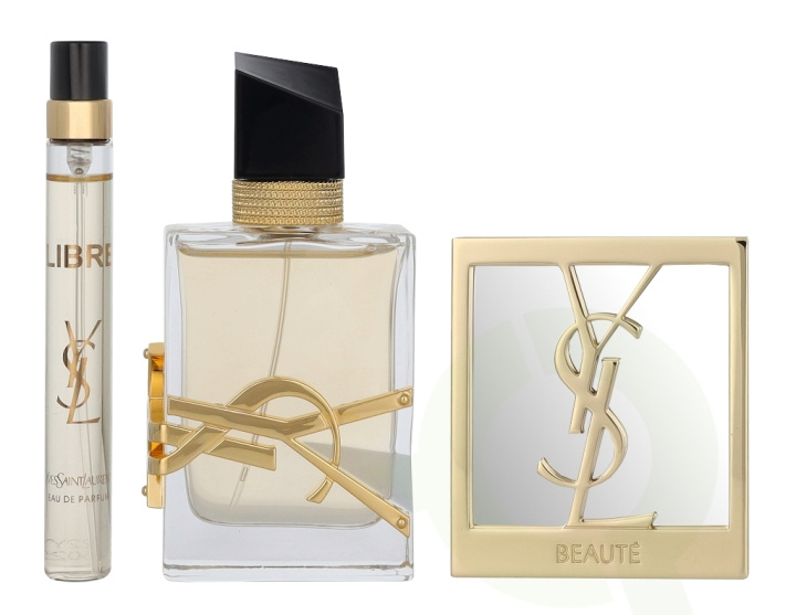 Yves Saint Laurent YSL Libre Giftset 60 ml Edp Spray 50ml/Edp Spray 10ml/Mirror in the group BEAUTY & HEALTH / Gift sets / Gift sets for her at TP E-commerce Nordic AB (D16764)