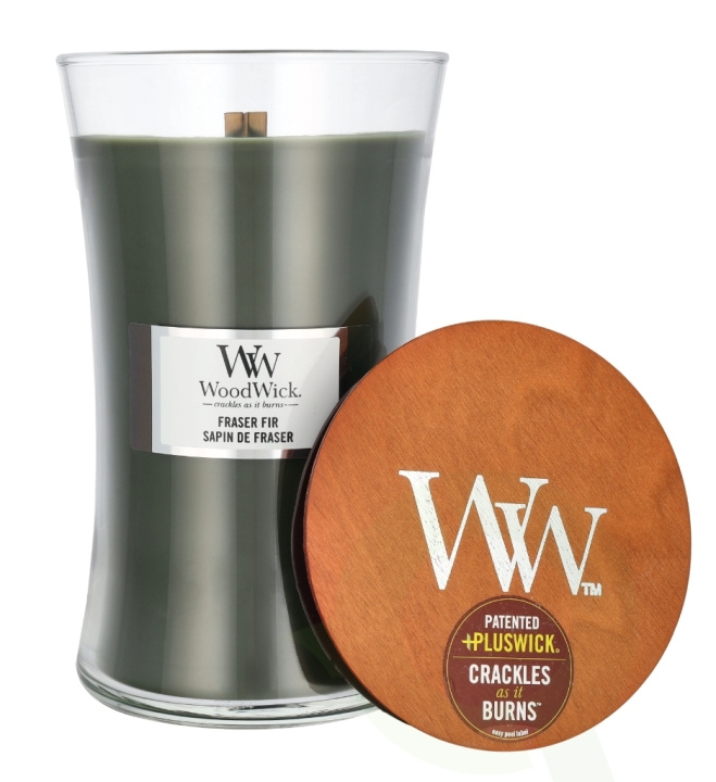 WoodWick Frasier Fir Large Hourglass Candle 0 in the group BEAUTY & HEALTH / Fragrance & Perfume / Other fragrances / Scented candles at TP E-commerce Nordic AB (D16766)