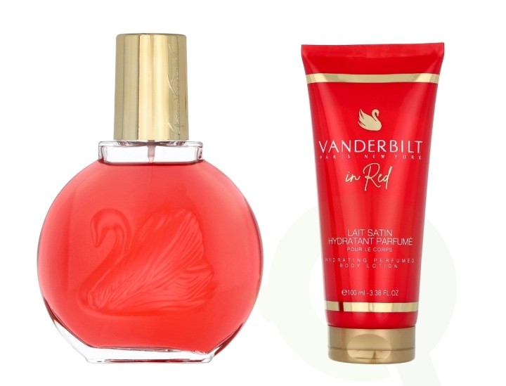 Gloria Vanderbilt In Red Giftset 200 ml Edp Spray 100ml/Body Lotion 100ml in the group BEAUTY & HEALTH / Gift sets / Gift sets for her at TP E-commerce Nordic AB (D16794)