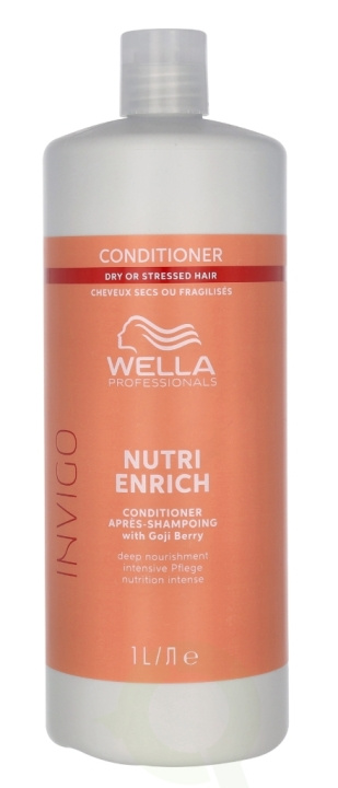 Wella Invigo - Nutri-Enrich Deep Nourishing Conditioner 1000 ml With Goji Berry in the group BEAUTY & HEALTH / Hair & Styling / Hair care / Conditioner at TP E-commerce Nordic AB (D16802)