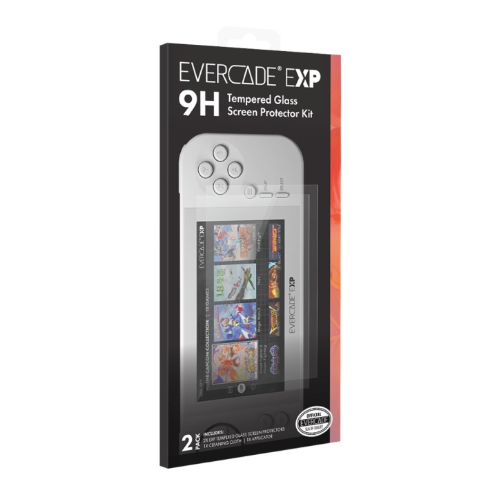 Blaze Evercade Evercade EXP Tempered Glass Screen Protector in the group HOME ELECTRONICS / Game consoles & Accessories / Other games at TP E-commerce Nordic AB (D16836)