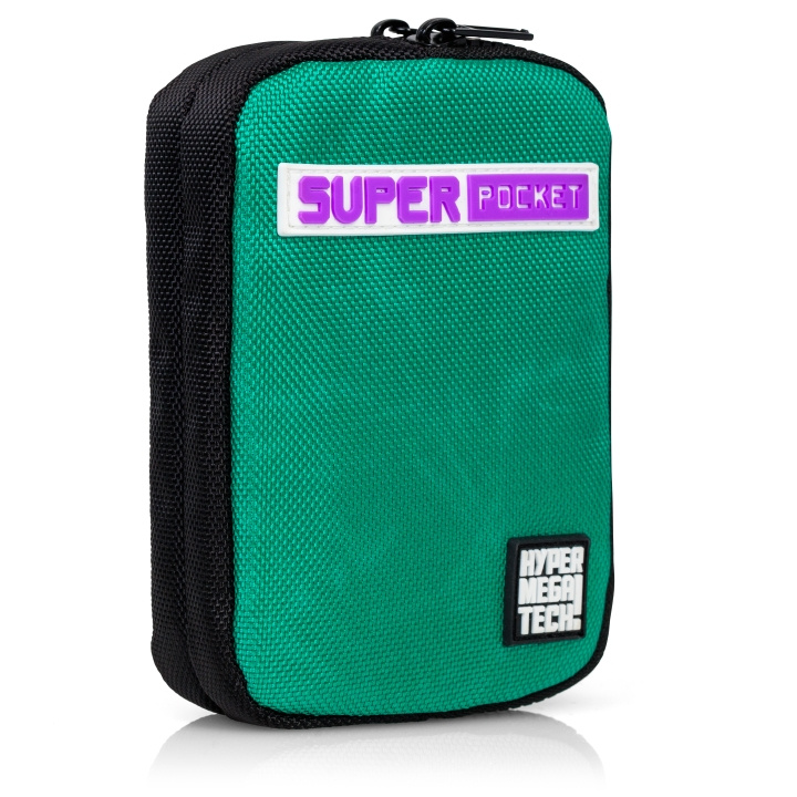 Blaze Evercade Hmt Super Pocket Fabric Case - Green/Black in the group HOME ELECTRONICS / Game consoles & Accessories / Other games at TP E-commerce Nordic AB (D16858)