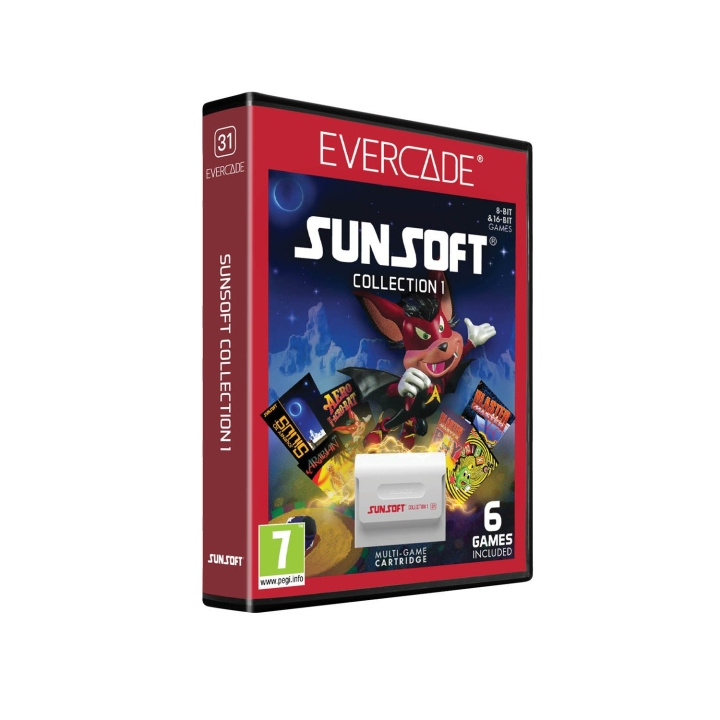 Blaze Evercade Sunsoft Collection 1 in the group HOME ELECTRONICS / Game consoles & Accessories / Other games at TP E-commerce Nordic AB (D16876)
