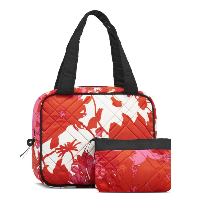 Karen Danmark - 2-piece Karen toilet bag set with handle in the group HOME, HOUSEHOLD & GARDEN / Bathroom / Toilet bags at TP E-commerce Nordic AB (D16890)
