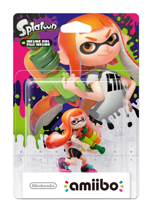 Amiibo Nintendo Amiibo Figurine Inkling Girl (Splatoon Collection) in the group HOME ELECTRONICS / Game consoles & Accessories / Nintendo Switch / Accessories at TP E-commerce Nordic AB (D16895)