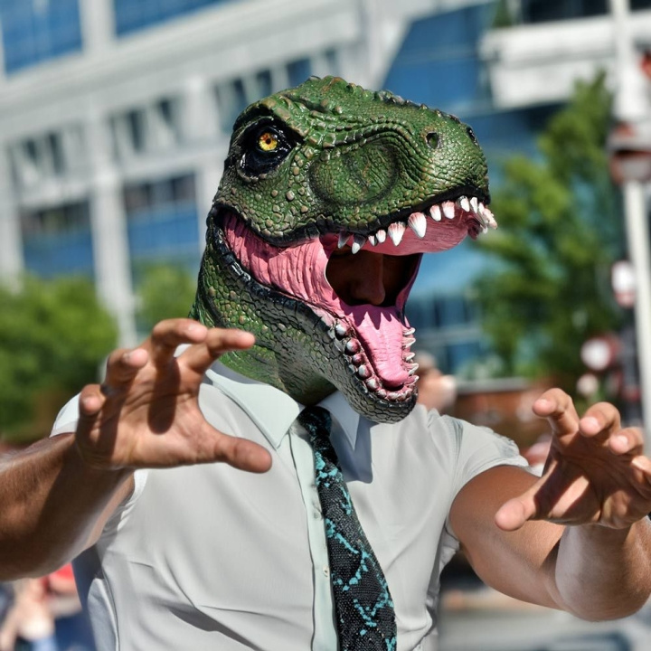 MikaMax Dinosaur Mask in the group TOYS, KIDS & BABY PRODUCTS / Toys / Masquerade costumes at TP E-commerce Nordic AB (D16900)