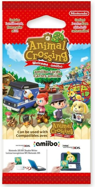 NACON Animal Crossing New Leaf: Welcome amiibo! - Amiibo Cards (3pcs) in the group HOME ELECTRONICS / Game consoles & Accessories / Nintendo Switch / Accessories at TP E-commerce Nordic AB (D16901)
