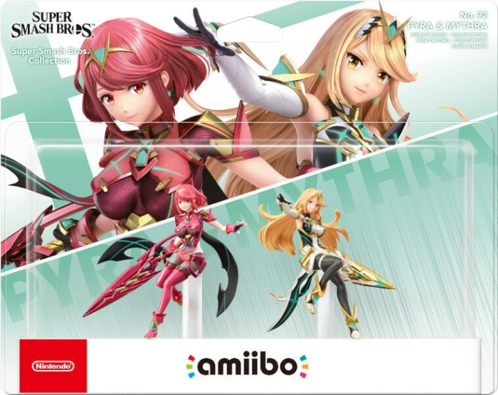 Amiibo Super Smash Bros. Collection ‐ Pyra and Mythra amiibo (No 92) in the group HOME ELECTRONICS / Game consoles & Accessories / Nintendo Switch / Accessories at TP E-commerce Nordic AB (D16911)