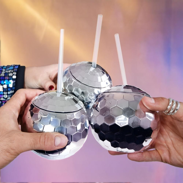 MikaMax Disco Ball Cups - Set of 3 in the group Sport, leisure & Hobby / Fun stuff / Cups at TP E-commerce Nordic AB (D16922)