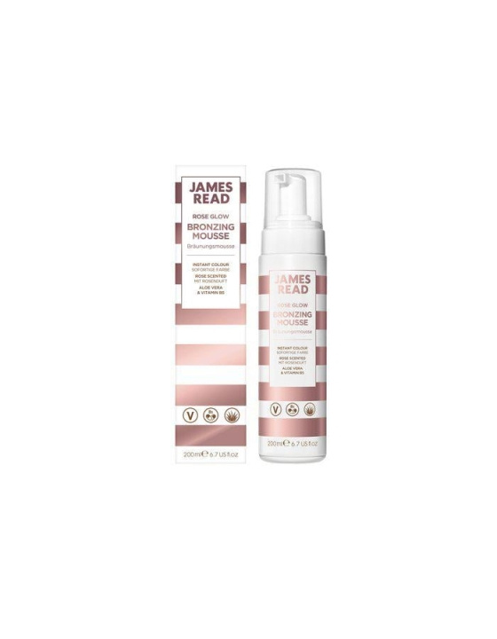 James Read Rose Glow Bronzing Mousse - 200 ml in the group BEAUTY & HEALTH / Hair & Styling / Hair care / Conditioner at TP E-commerce Nordic AB (D16943)