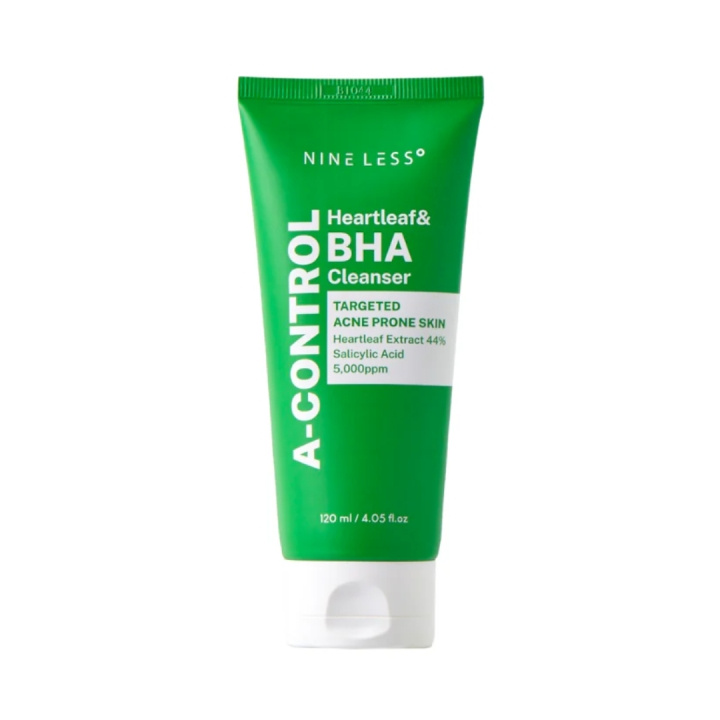 Nineless A-Control Heartleaf BHA ClearPore Cleanser - 120 ml in the group BEAUTY & HEALTH / Skin care / Face / Day cream at TP E-commerce Nordic AB (D16978)