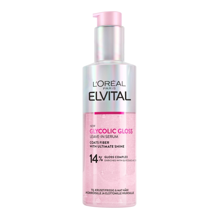 L\'Oreal Paris Elvital Glycolic Gloss leave-in for normal hair - 150 ml in the group BEAUTY & HEALTH / Hair & Styling / Hair care at TP E-commerce Nordic AB (D16995)