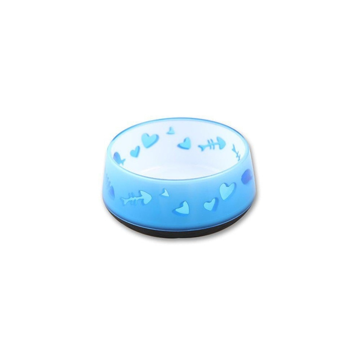 AFP All For Paws- Cat Bowl Heavy Base Blue 11cm 190ml - (785.0202) in the group HOME, HOUSEHOLD & GARDEN / Pet Accessories / Cat at TP E-commerce Nordic AB (D17037)