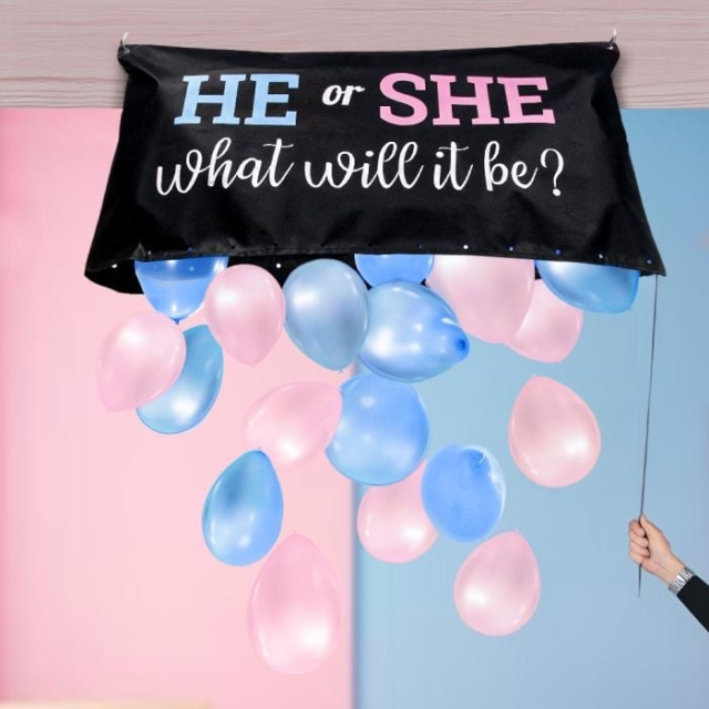 MikaMax Gender Reveal Balloon Set in the group Sport, leisure & Hobby / Fun stuff / Smart home at TP E-commerce Nordic AB (D17041)