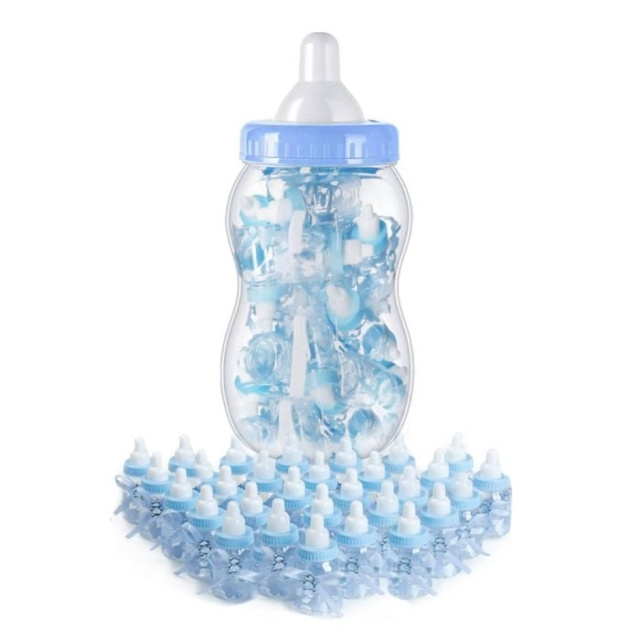 MikaMax Baby Bottle Blue - 24pcs in the group TOYS, KIDS & BABY PRODUCTS / Eat & Drink / Baby bottle & Accessories at TP E-commerce Nordic AB (D17042)