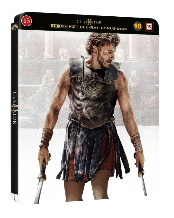 GLADIATOR II in the group HOME ELECTRONICS / Audio & Picture / TV & Accessories / Movies / Blu-ray at TP E-commerce Nordic AB (D17073)