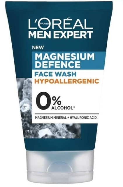 L\'Oreal Paris - Men Expert Magnesium Defense Face Wash 100 ml in the group BEAUTY & HEALTH / Skin care / Face / Cleaning at TP E-commerce Nordic AB (D17098)