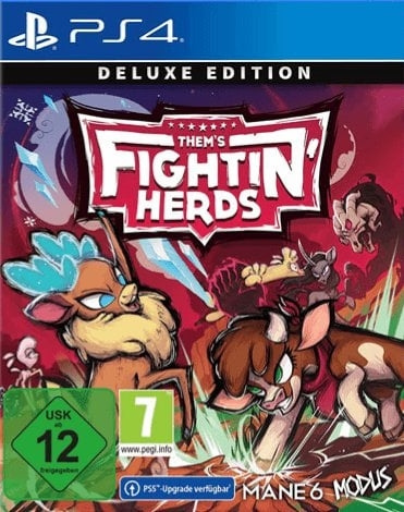 Them\'s Fightin\' Herds (Deluxe Edition) (DE/Multi in Game) (PS4) in the group HOME ELECTRONICS / Game consoles & Accessories / Sony PlayStation 4 / Games at TP E-commerce Nordic AB (D17113)