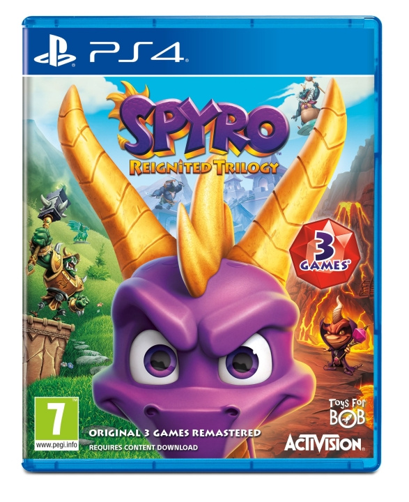 Spyro Reignited Trilogy (Nordic) (PS4) in the group HOME ELECTRONICS / Game consoles & Accessories / Sony PlayStation 4 / Games at TP E-commerce Nordic AB (D17129)