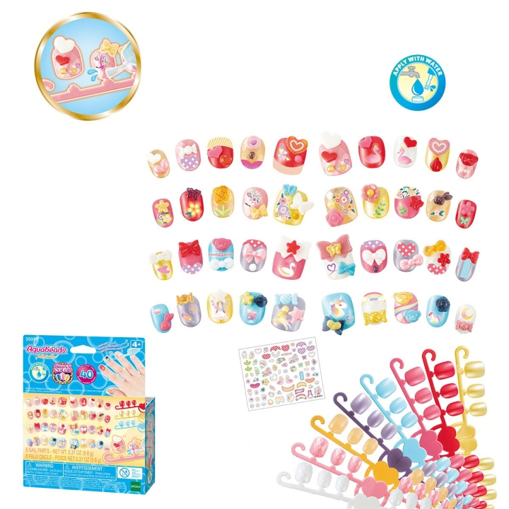 Aquabeads Nail Studio Theme Refill - (35059) in the group TOYS, KIDS & BABY PRODUCTS / Toys / Crafts at TP E-commerce Nordic AB (D17130)
