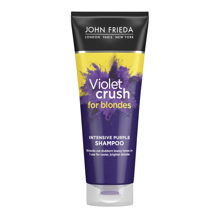 John Frieda Violet Crush for Blondes Intensive Purple Shampoo - Purple - 250 ml in the group BEAUTY & HEALTH / Hair & Styling / Hair care / Schampoo at TP E-commerce Nordic AB (D17214)