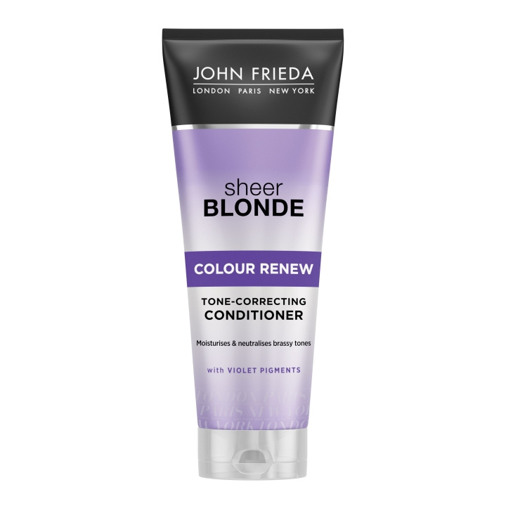 John Frieda Violet Crush for Blondes Purple Conditioner - 250 ml in the group BEAUTY & HEALTH / Hair & Styling / Hair care / Conditioner at TP E-commerce Nordic AB (D17215)