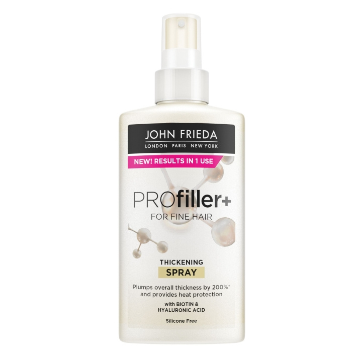 John Frieda ProFiller+ Thickening Spray - 150 ml in the group BEAUTY & HEALTH / Hair & Styling / Hair styling / Hair spray at TP E-commerce Nordic AB (D17218)