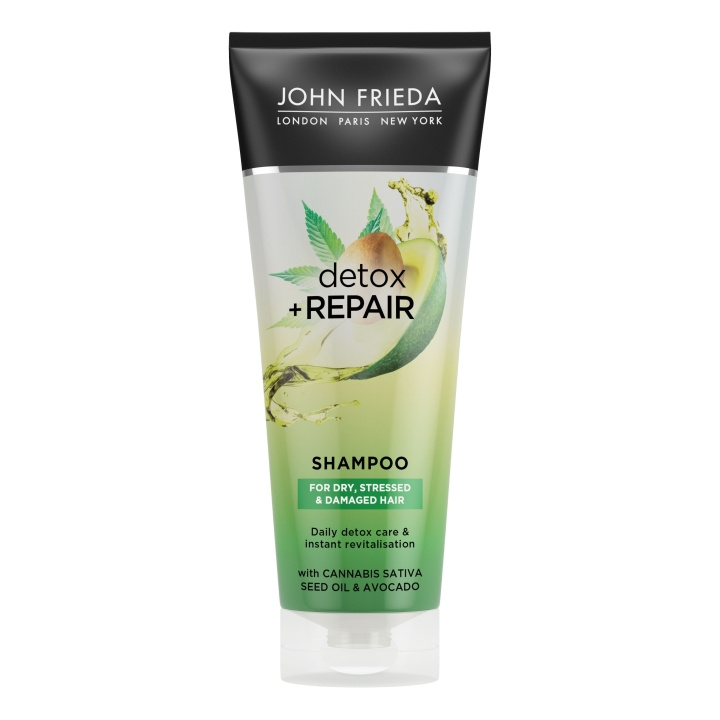 John Frieda Detox & Repair Shampoo - 250 ml in the group BEAUTY & HEALTH / Hair & Styling / Hair care / Schampoo at TP E-commerce Nordic AB (D17221)