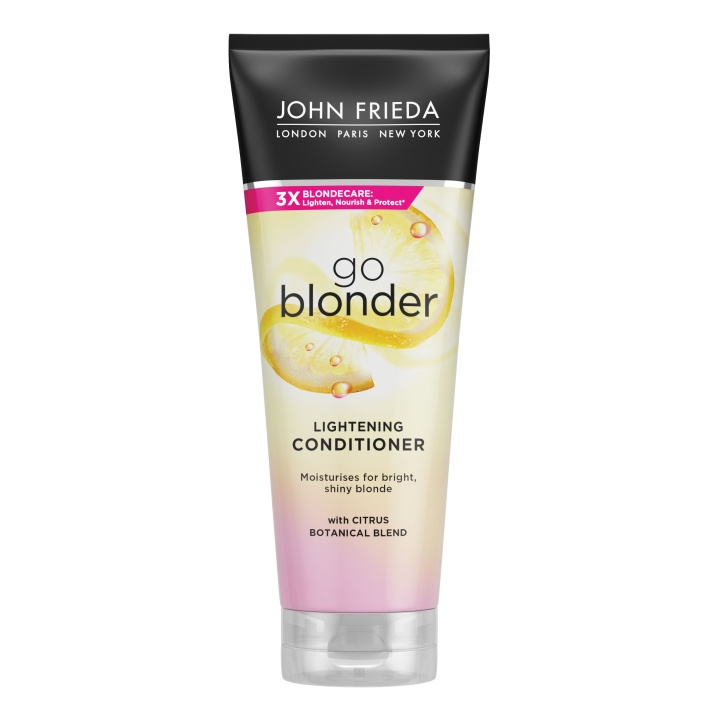 John Frieda Go Blonder Lightening Conditioner - 250 ml in the group BEAUTY & HEALTH / Hair & Styling / Hair care / Conditioner at TP E-commerce Nordic AB (D17223)