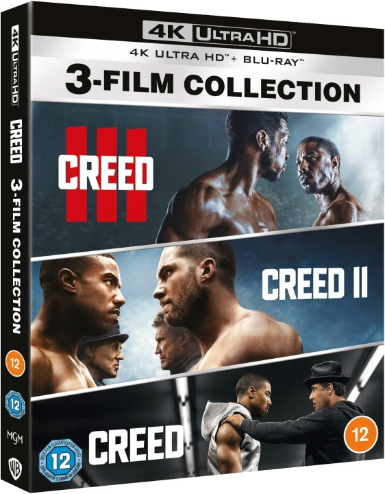Creed / Creed II / Creed III 4K Ultra HD + Blu-Ray in the group HOME ELECTRONICS / Audio & Picture / TV & Accessories / Movies / Blu-ray at TP E-commerce Nordic AB (D17266)