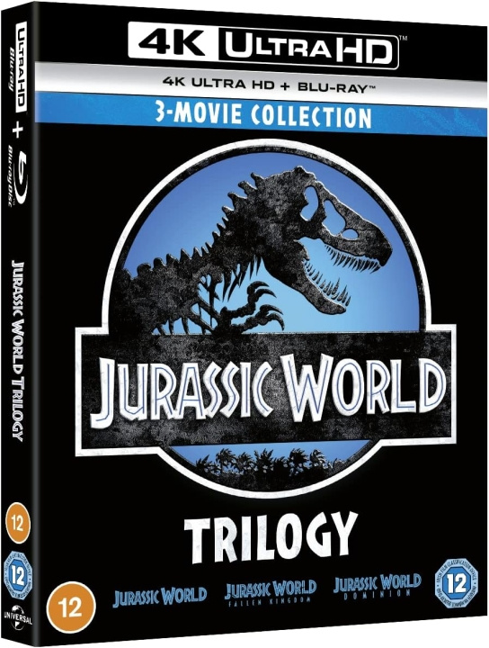 Jurassic World Trilogy 4K Ultra HD + Blu-Ray in the group HOME ELECTRONICS / Audio & Picture / TV & Accessories / Movies / Blu-ray at TP E-commerce Nordic AB (D17267)