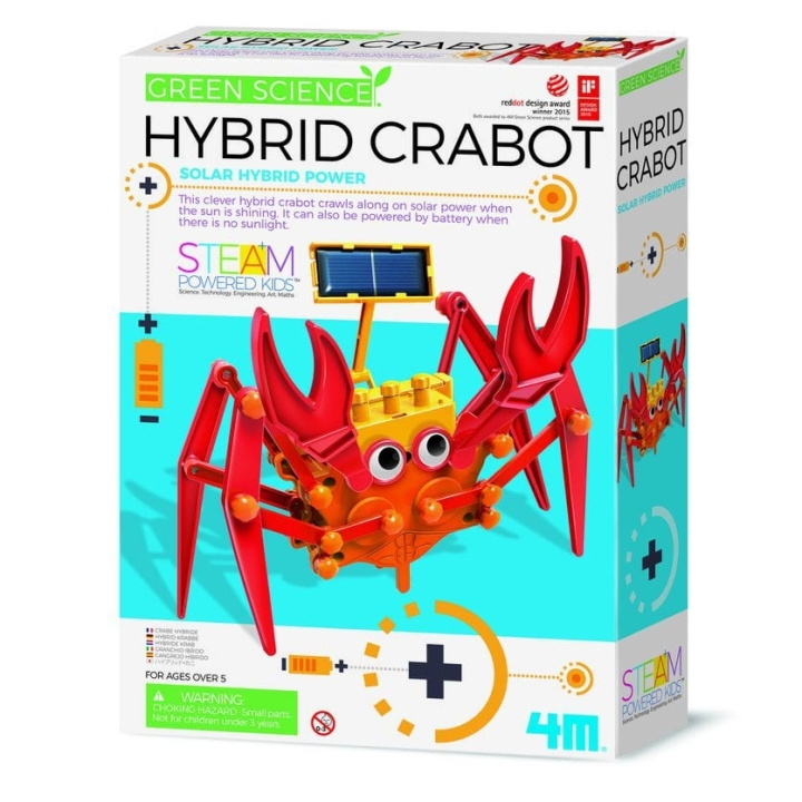 4M Green Science / Hybrid Crabot - (4M-03448) in the group TOYS, KIDS & BABY PRODUCTS / Toys / Experiment & DIY at TP E-commerce Nordic AB (D17281)