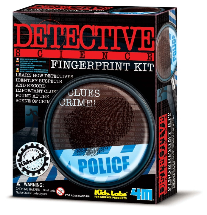 4M Kidz Labs Fingerprint Kit - (4M-3248) in the group TOYS, KIDS & BABY PRODUCTS / Toys / Experiment & DIY at TP E-commerce Nordic AB (D17285)