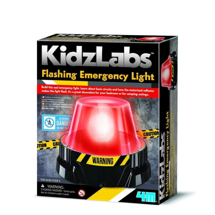 4M KidzLabs Flashing Emergency Light - (4M-03444) in the group TOYS, KIDS & BABY PRODUCTS / Toys / Experiment & DIY at TP E-commerce Nordic AB (D17286)