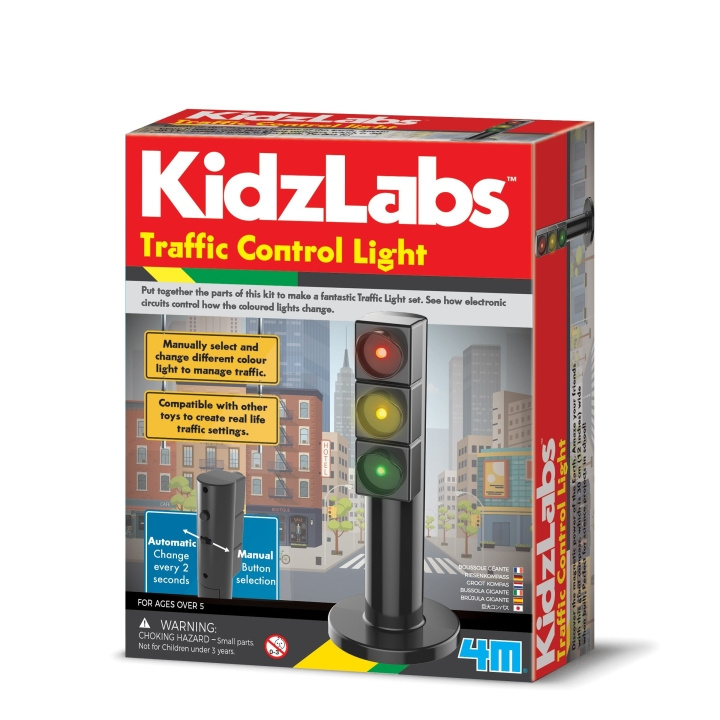 4M KidzLabs Traffic Control Light - (4M-03441) in the group TOYS, KIDS & BABY PRODUCTS / Toys / Experiment & DIY at TP E-commerce Nordic AB (D17287)