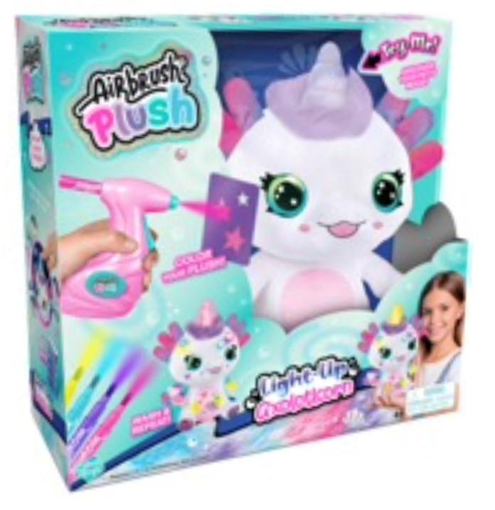 Airbrush Plush Axolotlcorn - (11048) in the group TOYS, KIDS & BABY PRODUCTS / Baby toys / stuffed animals at TP E-commerce Nordic AB (D17308)
