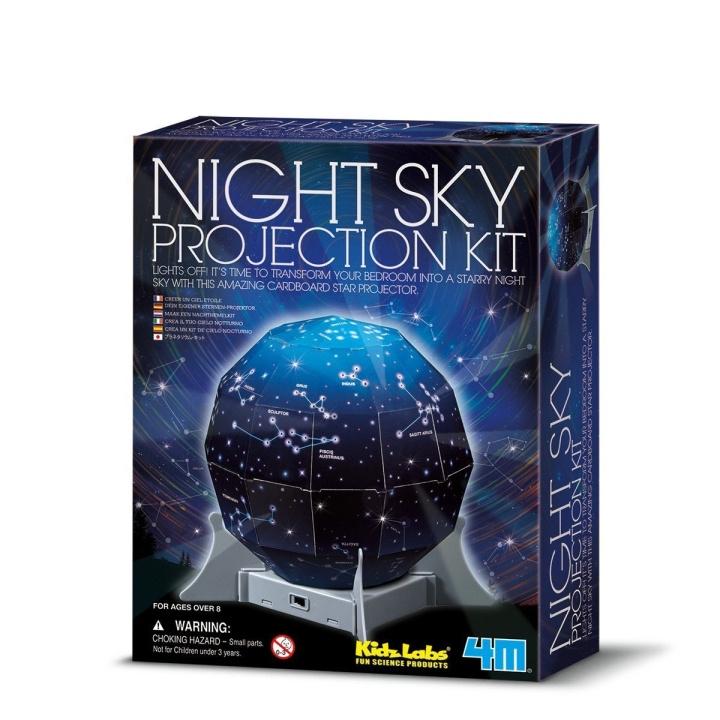 4M KidzLabs - Creat A Night Sky Projection Kit (13233) in the group TOYS, KIDS & BABY PRODUCTS / Toys / Experiment & DIY at TP E-commerce Nordic AB (D17368)