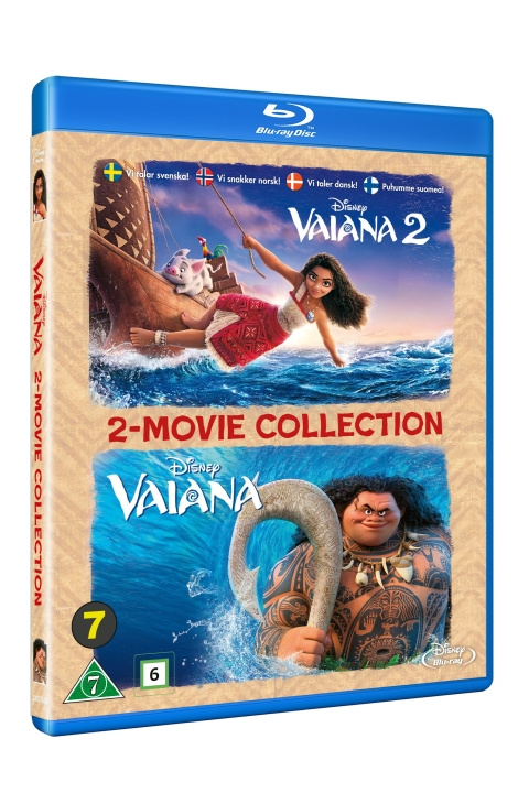 VAIANA 2-MOVIE COLLECTION in the group HOME ELECTRONICS / Audio & Picture / TV & Accessories / Movies / Blu-ray at TP E-commerce Nordic AB (D17377)