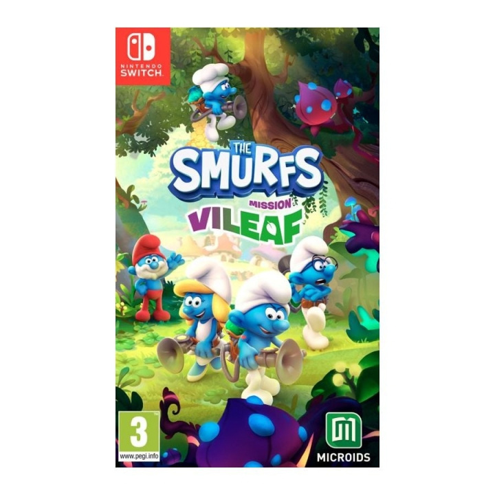 The Smurfs : Mission Vileaf (Switch) in the group HOME ELECTRONICS / Game consoles & Accessories / Nintendo Switch / Games at TP E-commerce Nordic AB (D17379)