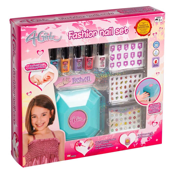4-Girlz Nail Art Set (63234) in the group TOYS, KIDS & BABY PRODUCTS / Toys / Crafts at TP E-commerce Nordic AB (D17402)