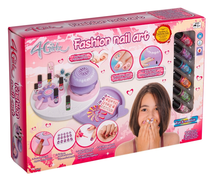 4-Girlz Nail Salon Set (63235) in the group TOYS, KIDS & BABY PRODUCTS / Toys / Crafts at TP E-commerce Nordic AB (D17403)