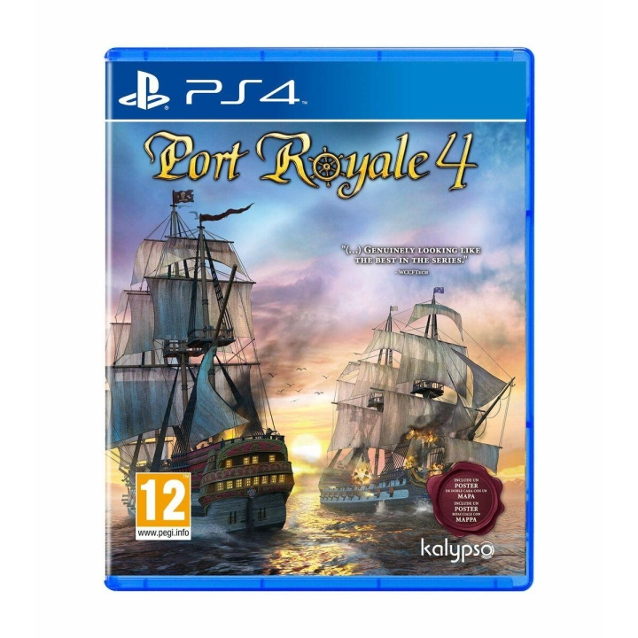 Port Royale 4 (ITA/Multi in Game) (PS4) in the group HOME ELECTRONICS / Game consoles & Accessories / Sony PlayStation 4 / Games at TP E-commerce Nordic AB (D17411)