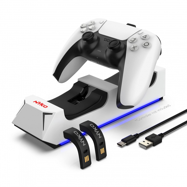 Nyko Charge Base For Ps5 in the group HOME ELECTRONICS / Game consoles & Accessories / Sony PlayStation 5 at TP E-commerce Nordic AB (D17476)