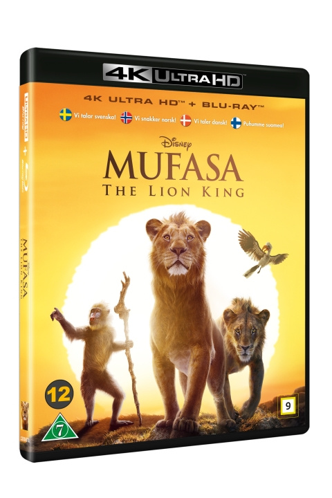 MUFASA: THE LION KING in the group HOME ELECTRONICS / Audio & Picture / TV & Accessories / Movies / Blu-ray at TP E-commerce Nordic AB (D17484)
