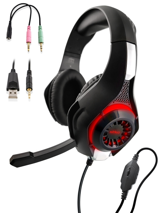 Nyko Core Headset in the group COMPUTERS & PERIPHERALS / GAMING / Headset at TP E-commerce Nordic AB (D17514)