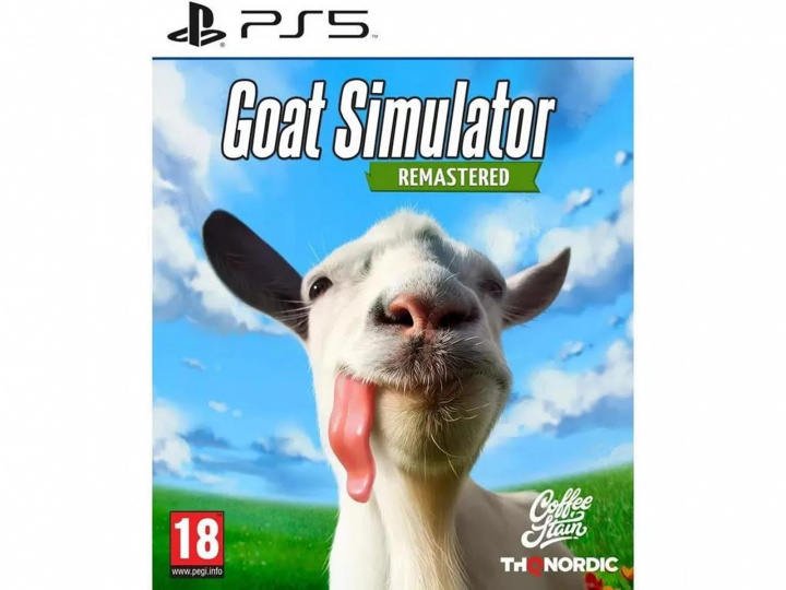 Goat Simulator Remastered (PS5) in the group HOME ELECTRONICS / Game consoles & Accessories / Sony PlayStation 5 / Games at TP E-commerce Nordic AB (D17557)