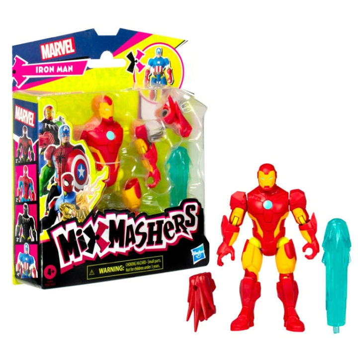 AVENGERS Marvel Iron Man Mix Mashers Action Figure (F9269) in the group TOYS, KIDS & BABY PRODUCTS / Toys / Docks & Accessories at TP E-commerce Nordic AB (D17559)