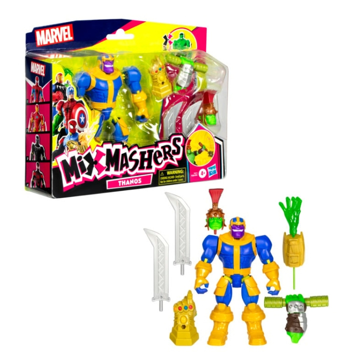 AVENGERS Marvel Mixmashers Thanos Action Figure (F9271) in the group TOYS, KIDS & BABY PRODUCTS / Toys / Docks & Accessories at TP E-commerce Nordic AB (D17561)